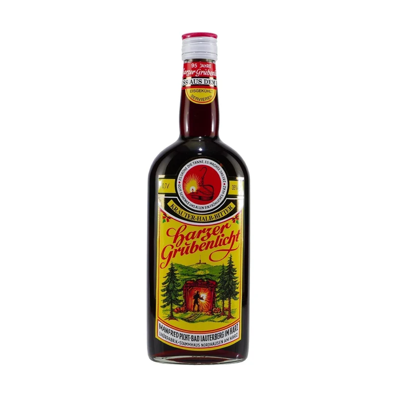 Harzer Grubenlicht - Kräuter-Halb-Bitter mit Geschenk-HK