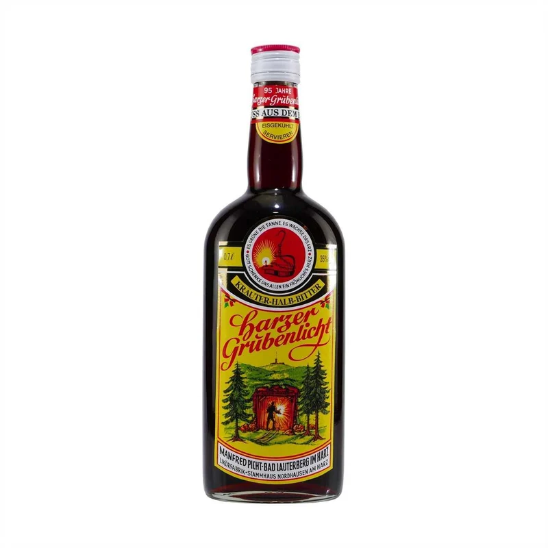 Harzer Grubenlicht - Kräuter-Halb-Bitter mit Geschenk-HK
