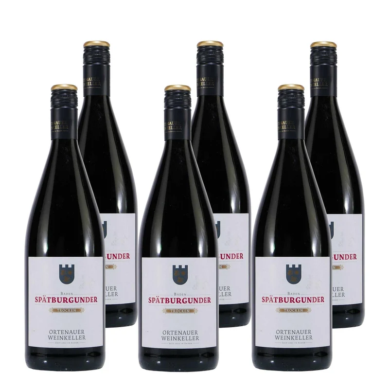 Spätburgunder Baden Rotwein -trocken- (6 x 1,0L)