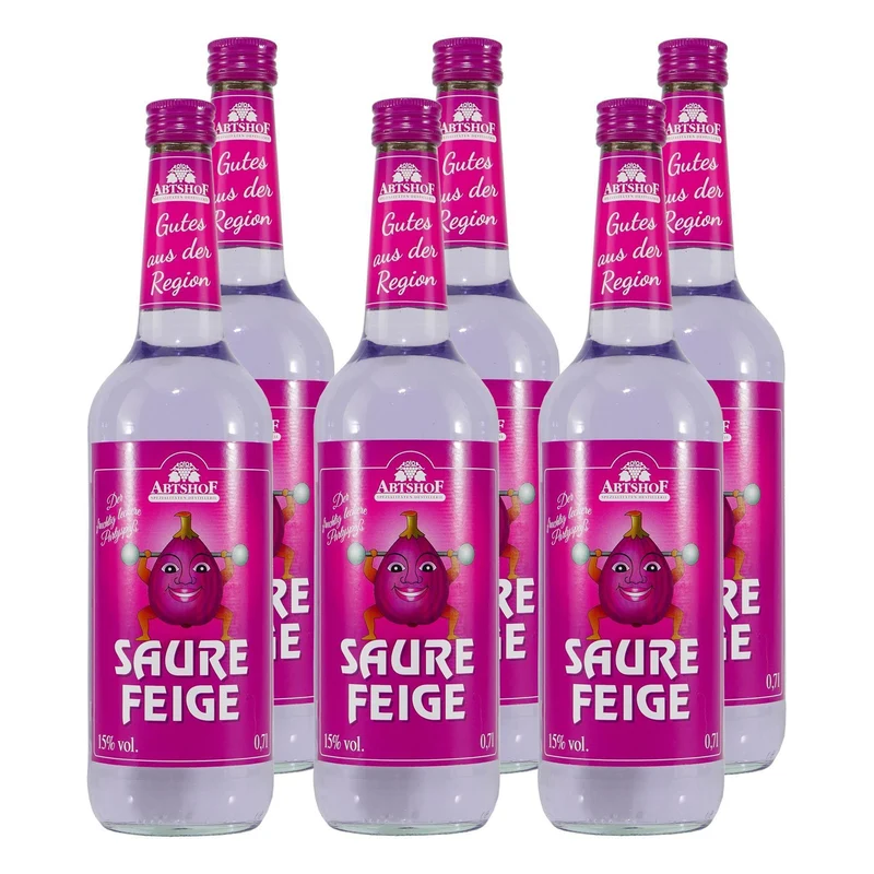 Abtshof Saure Feige-Likör (6 x 0,7)