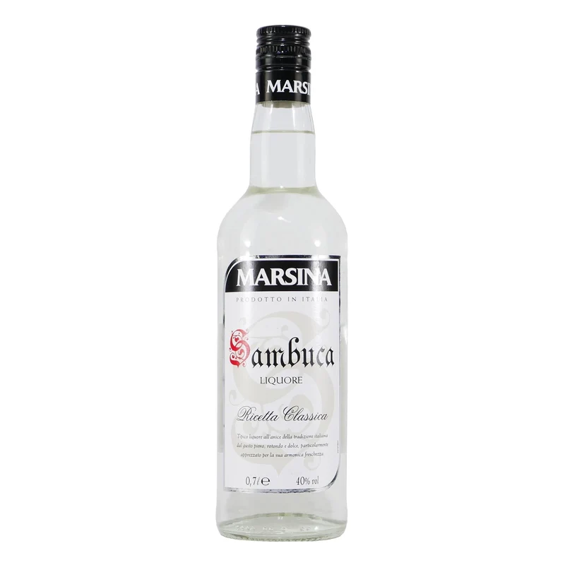 Marsina Sambuca Liquore mit Geschenk-HK