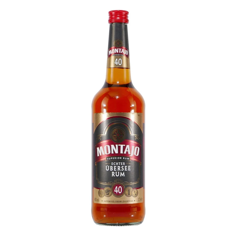 Montajo Echter Übersee Rum 40% (6 x 0,7L)