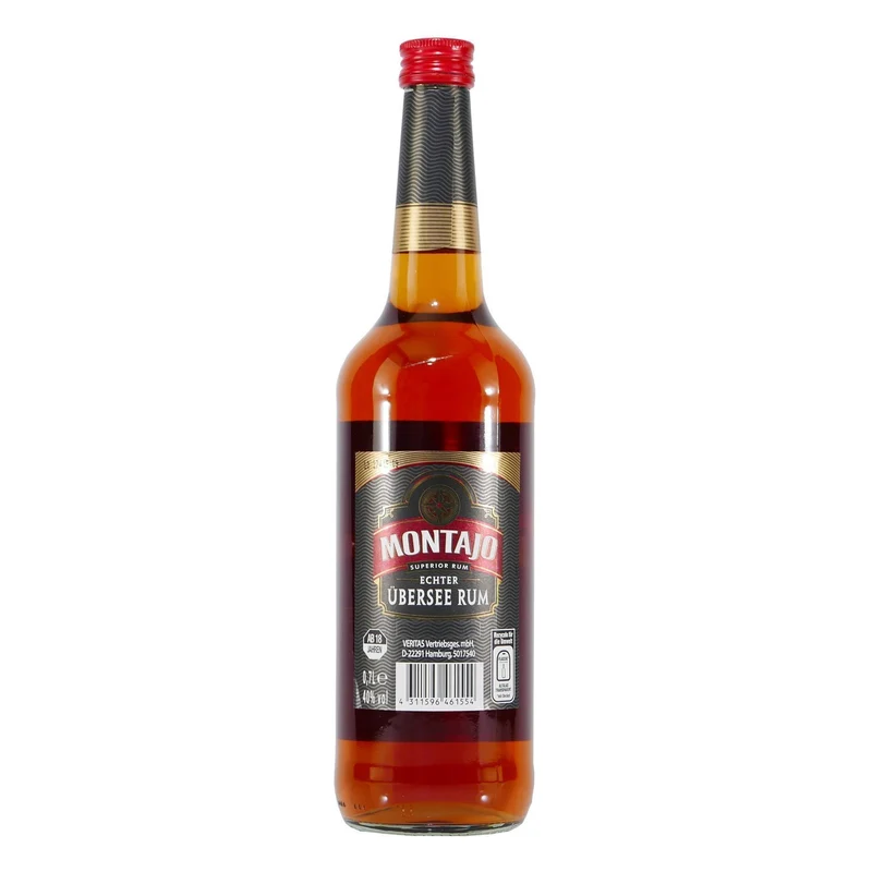 Montajo Echter Übersee Rum 40% (6 x 0,7L)