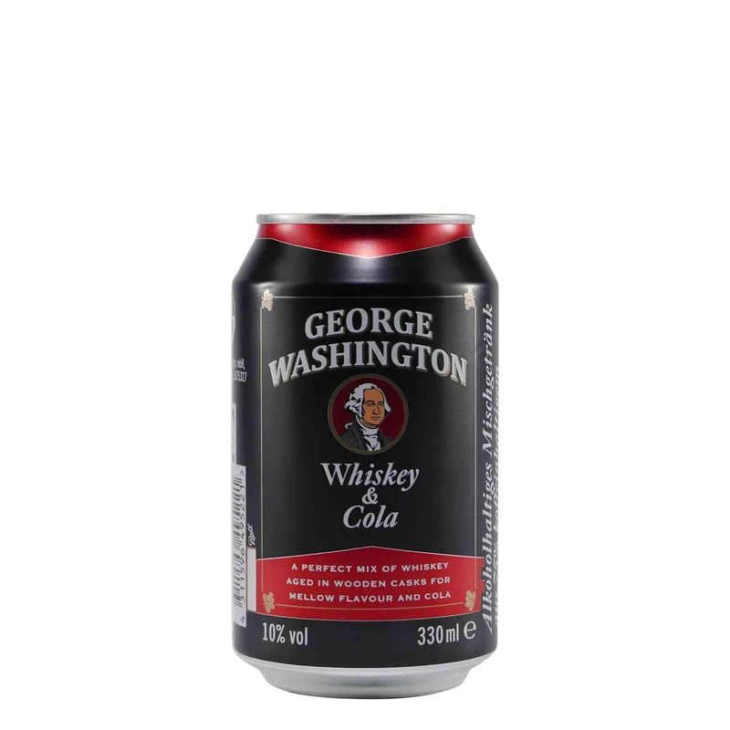 George Washington Whiskey & Cola (12 x 0,33L) EINWEG