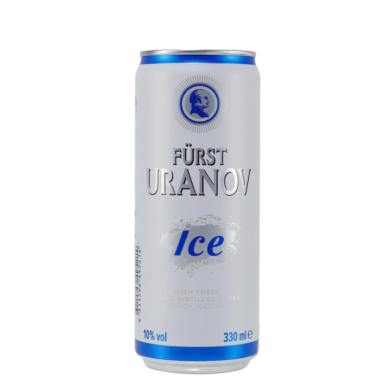 Fürst Uranov ICE Vodka (12 x 0,33L) EINWEG