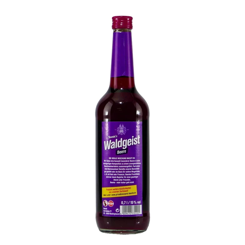 Boente Waldgeist Beerenlikör (6 x 0,7L)