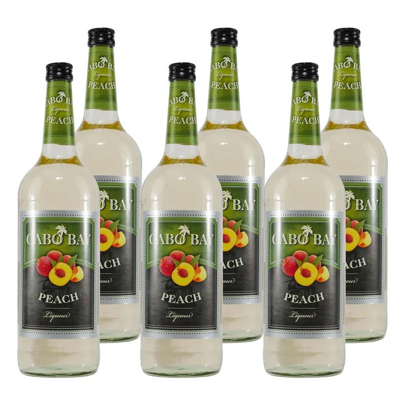 Cabo Bay - Pfirsich Likör (6 x 1,0L)