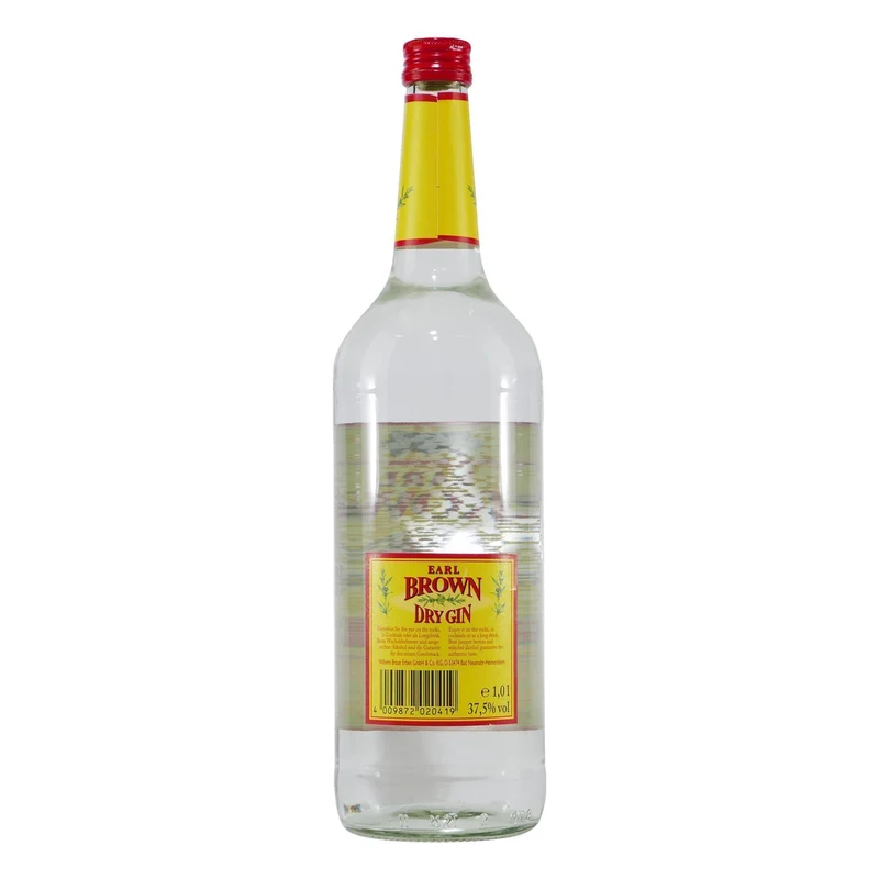 Earl Brown Dry Gin mit Geschenk-Holzkiste