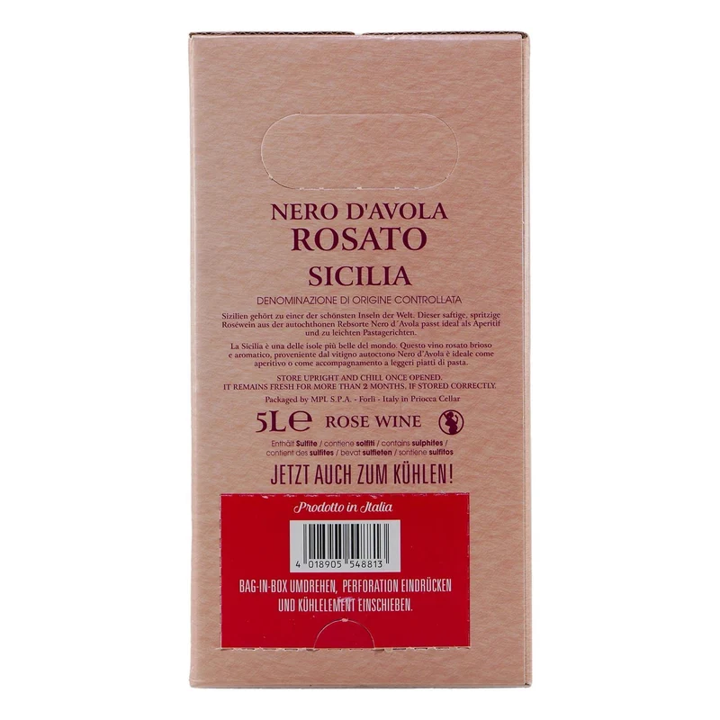 Casalina di Siziano Rosato -trocken- 5,0L BIB