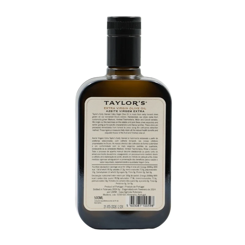 Taylors Early Harvest Azeite Extra Virgem