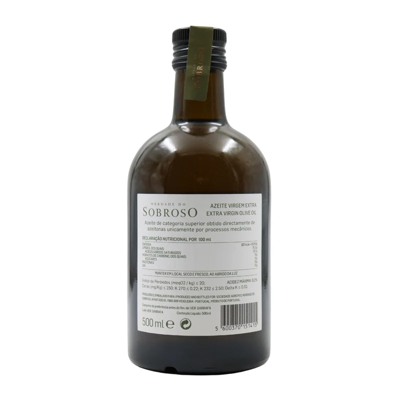 Herdade do Sobroso Premium Azeite Extra Virgem