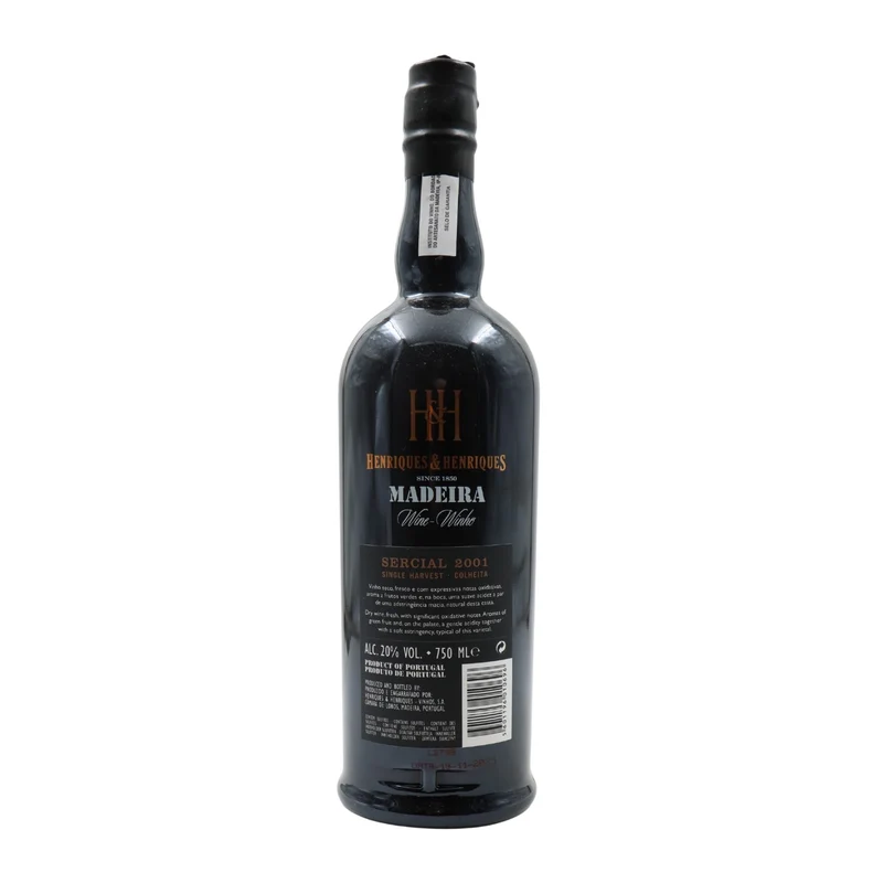 Henriques Henriques Single Harvest Sercial Madeira 2001
