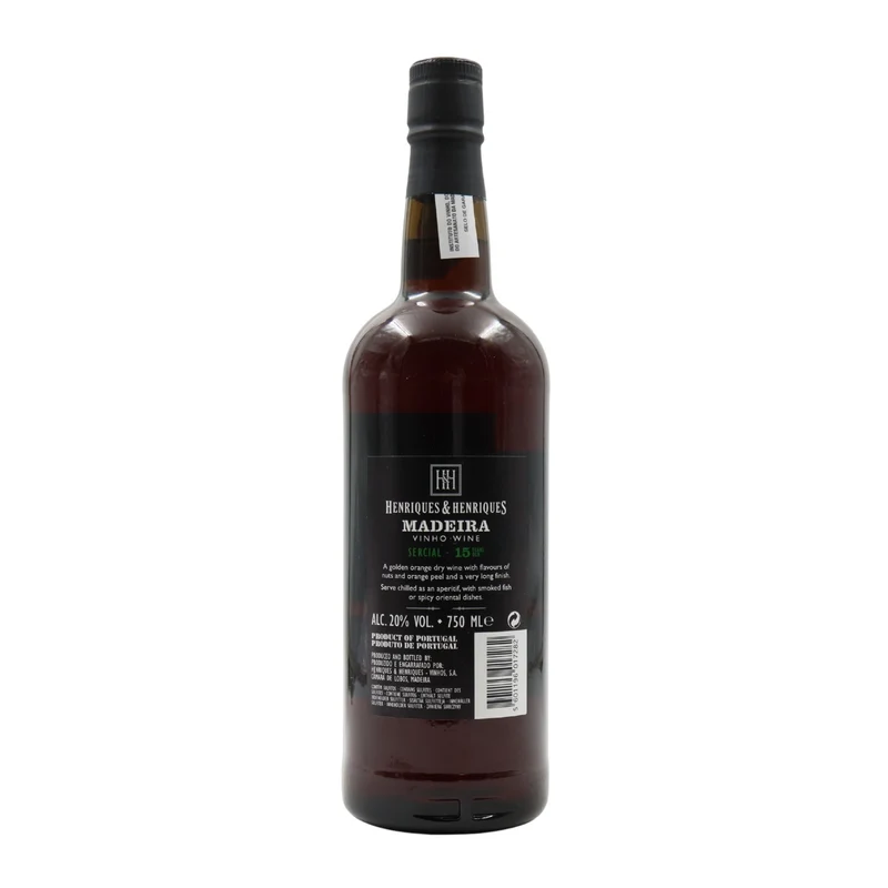 Henriques Henriques Sercial 15 anos Madeira