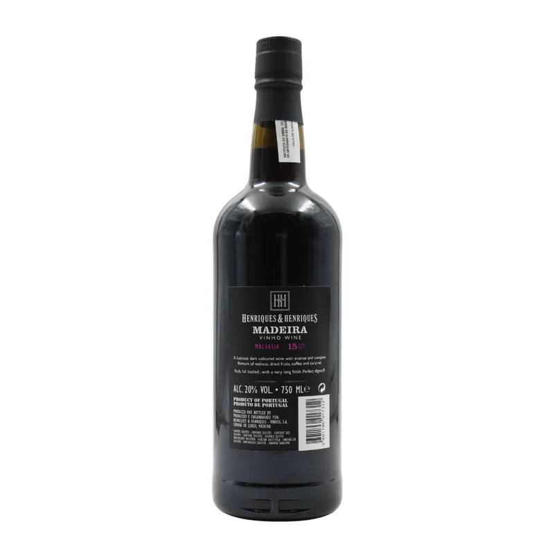 Henriques Henriques Malmsey 15 anos Madeira