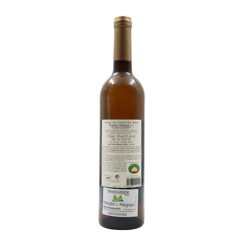 Casa do Capitão-Mor Alvarinho Reserva Branco