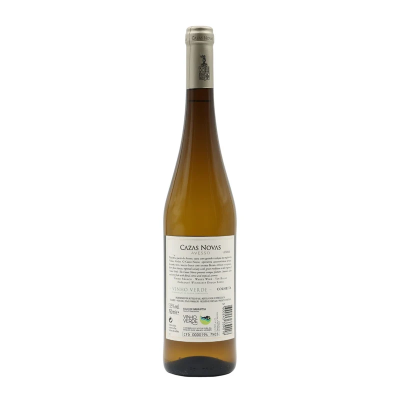 Cazas Novas Avesso Branco