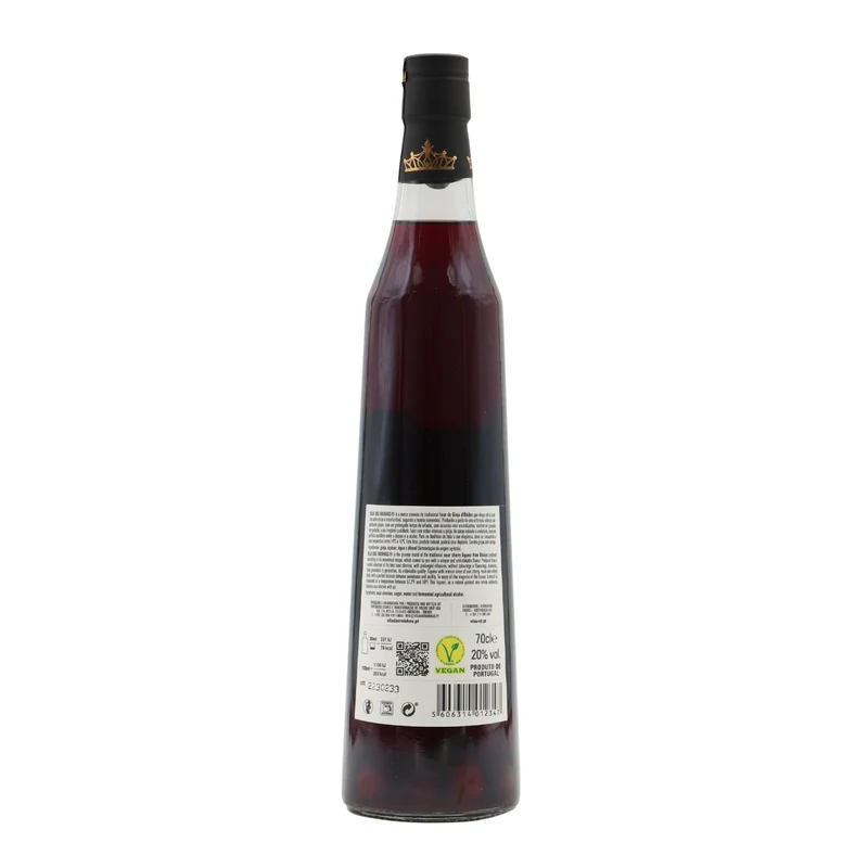 Vila das Rainhas Ginja d'Óbidos com fruta
