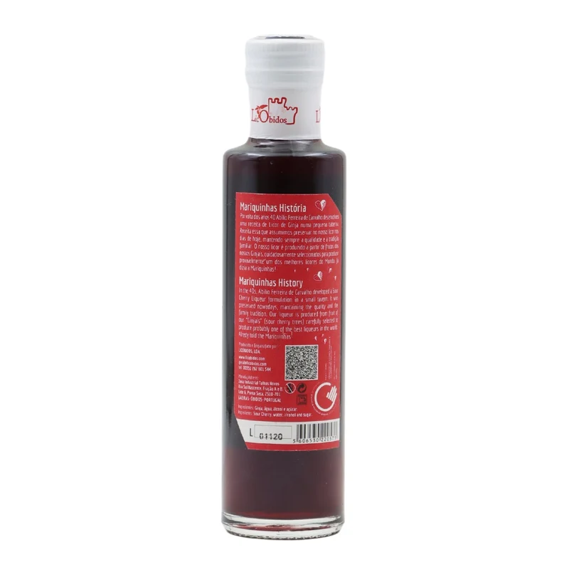 Mariquinhas Ginja sem fruta 200ml