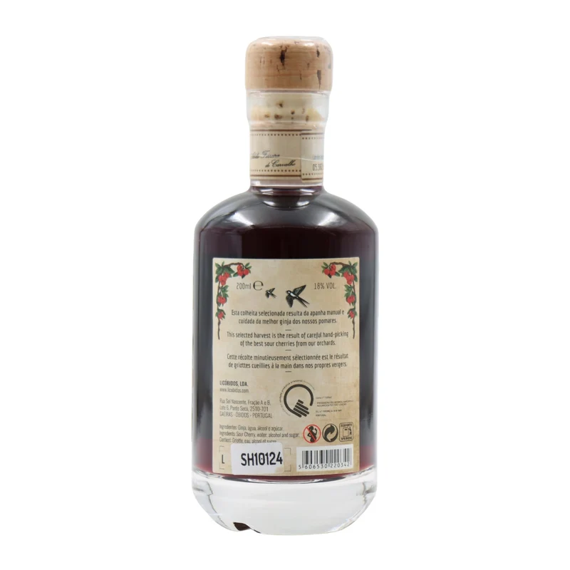 Mariquinhas Ginja com fruta Gourmet 200ml