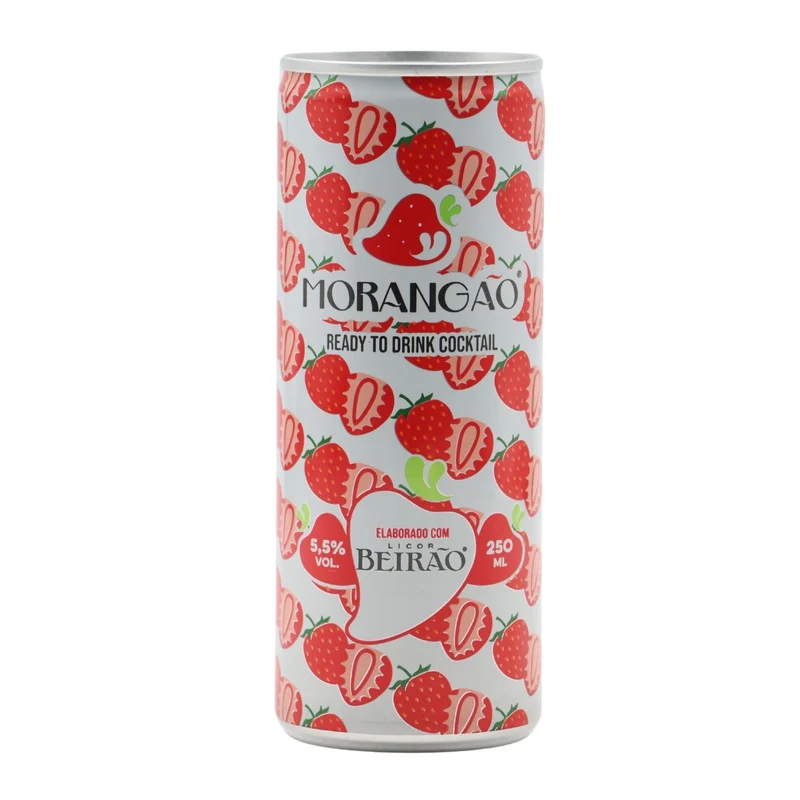Licor Beirão Morangão em lata