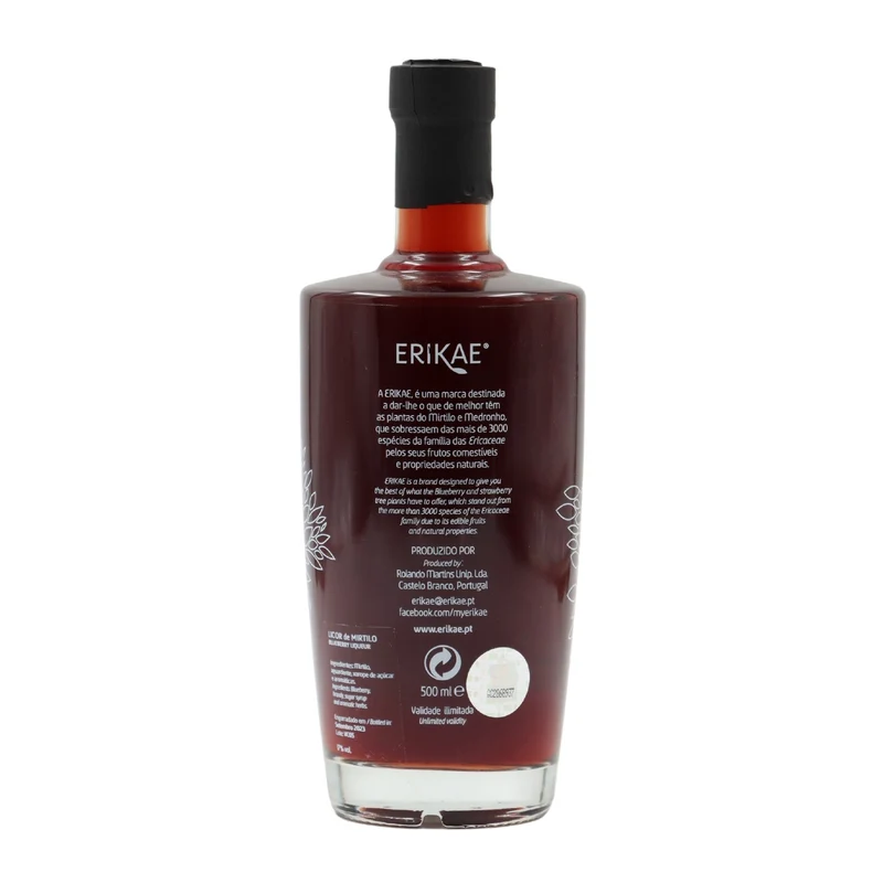Erikae Licor de Mirtilo 500ml
