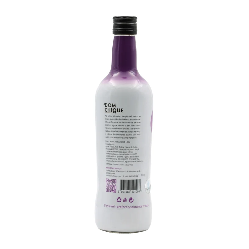 Dom Chique Licor de Maracujá e Lima