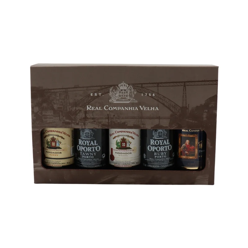 Real Companhia Velha Estojo com 5 Miniaturas