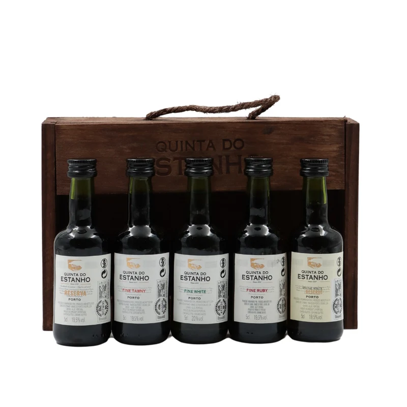 Quinta do Estanho 5 Vinhos do Porto em estojo premium