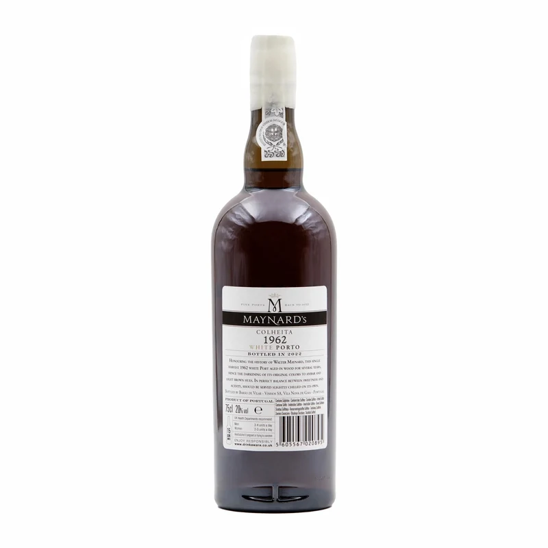 Maynards White Colheita Porto 1962