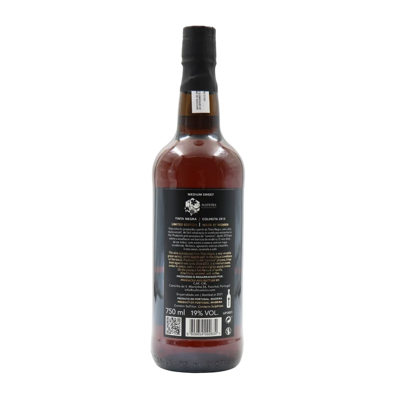 Madeira Vintners Colheita Tinta Negra Medium Rich 2012