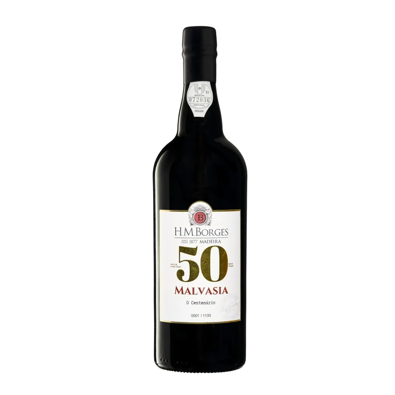 H M Borges Malmsey 50 anos Madeira