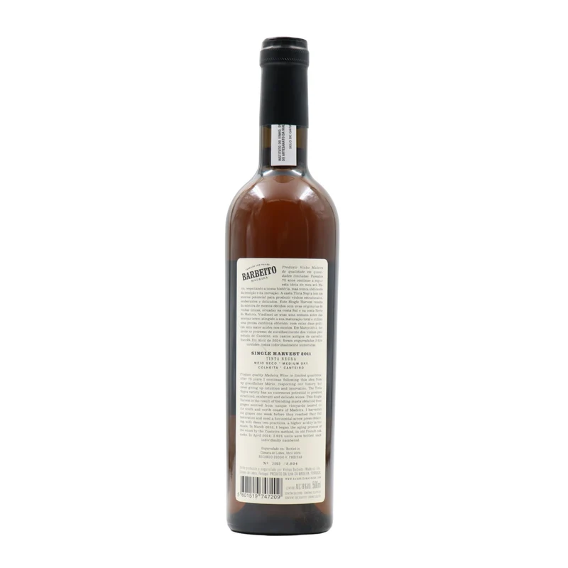 Barbeito Single Harvest Tinta Negra Madeira 2011