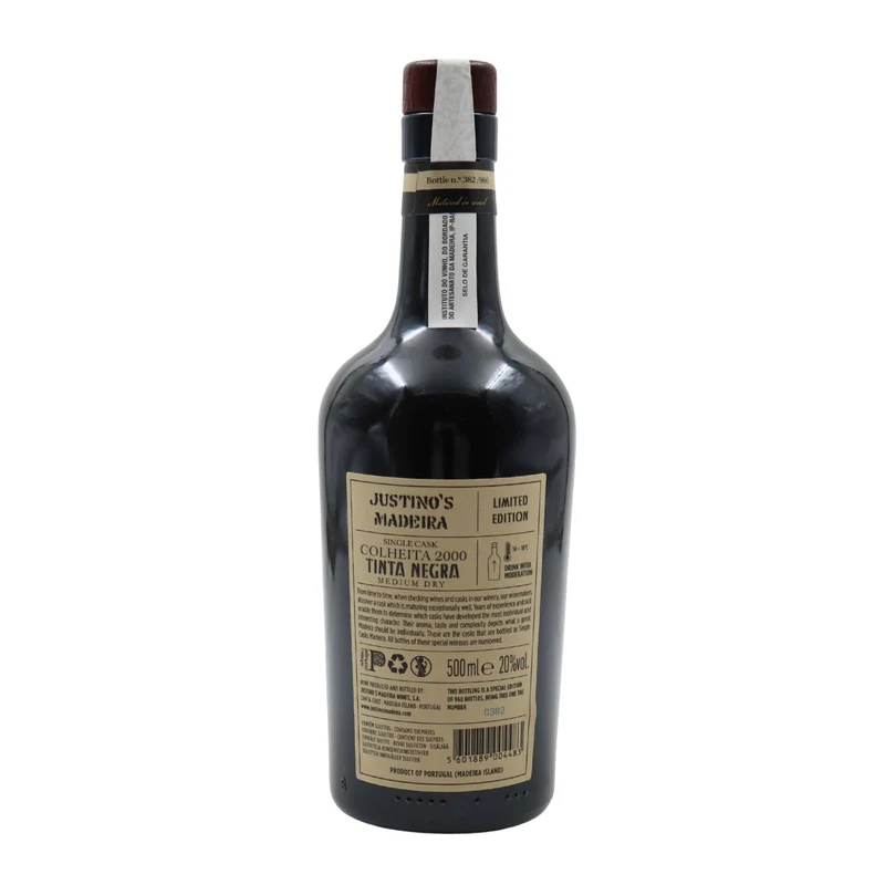 Justinos Single Cask Tinta Negra 2000