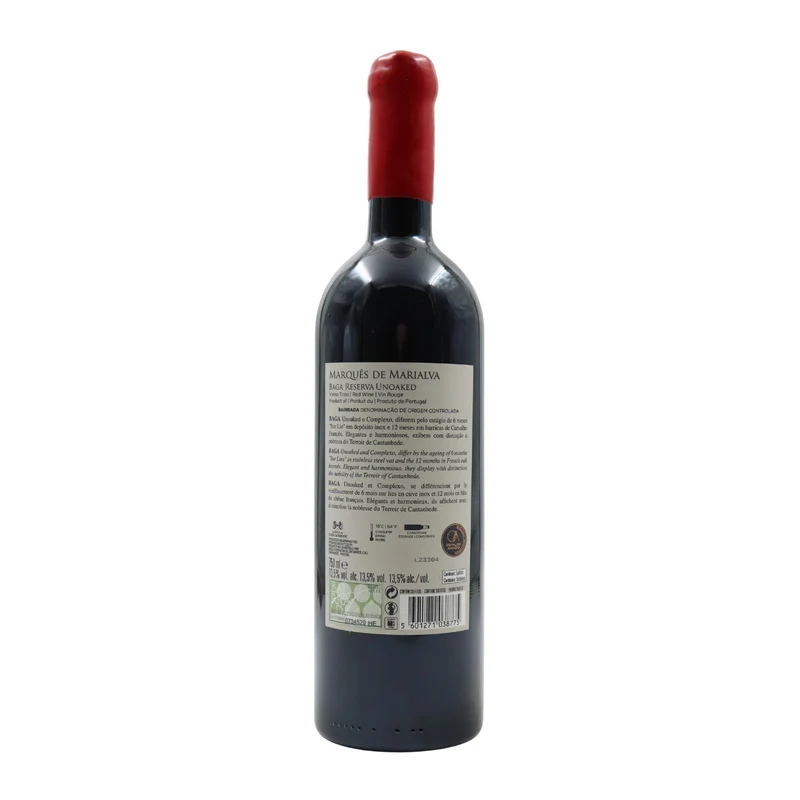 Marquês de Marialva Baga Unoaked Tinto 2015