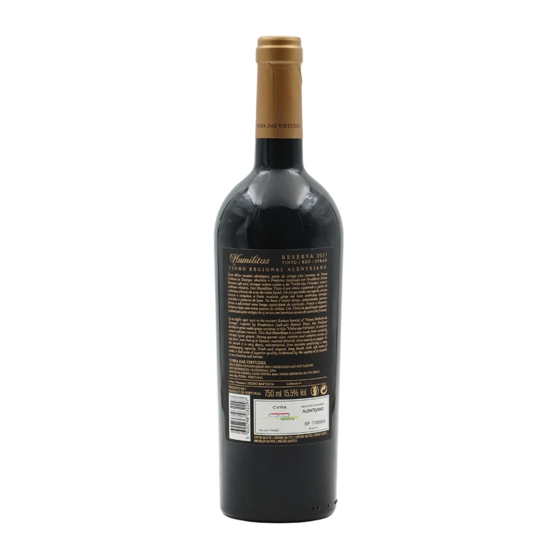 Humilitas Syrah Reserva Tinto 2017