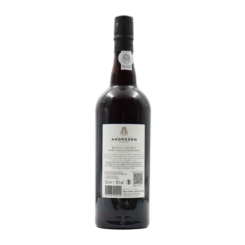 J H Andresen Century Royal Choice 20 Anos Porto