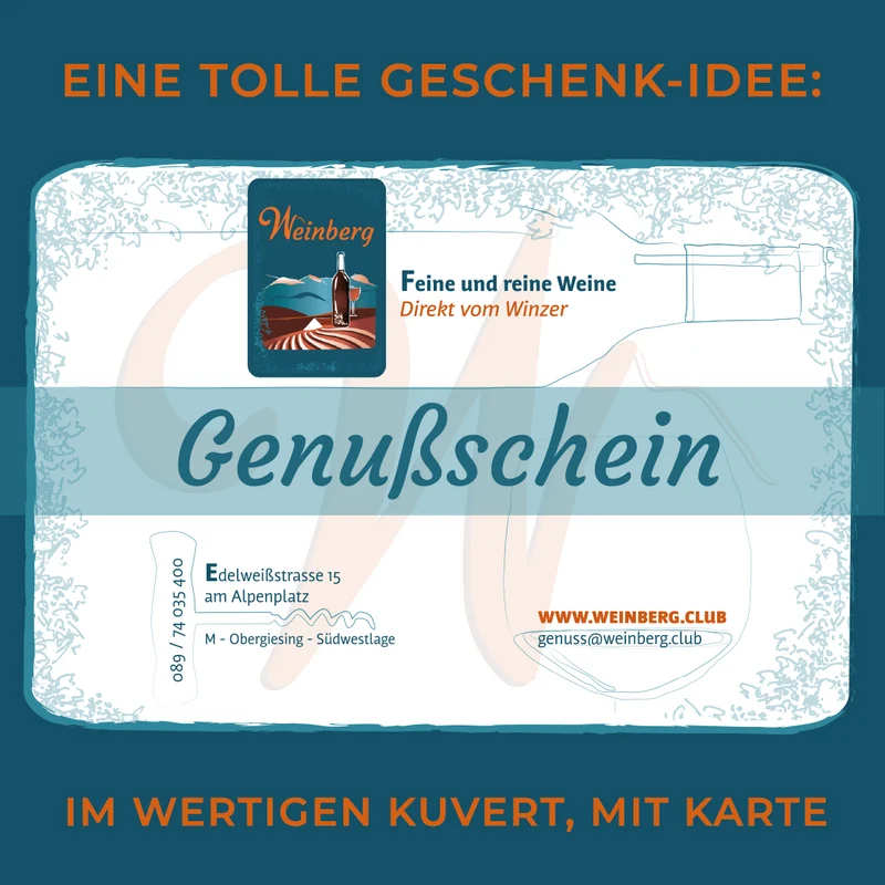 Genussgutschein Versand - im Kuvert