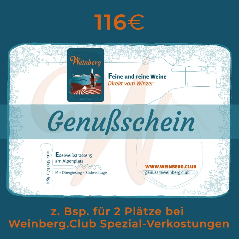Genussgutschein Versand - im Kuvert