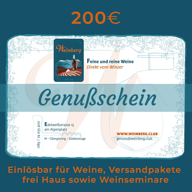 Genussgutschein Versand - im Kuvert