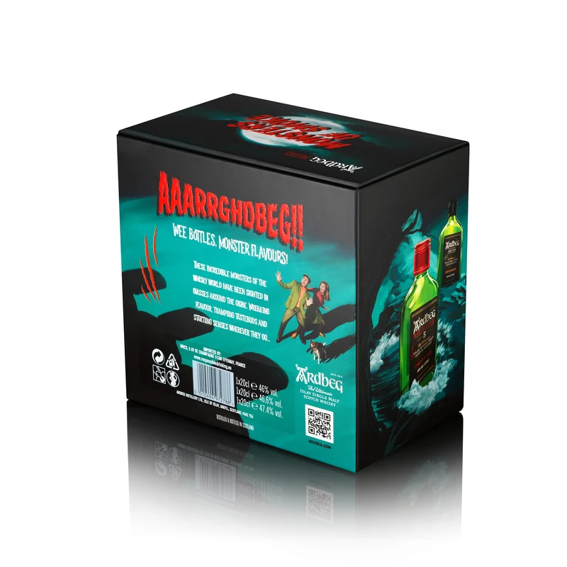 Ardbeg Monsters of Smoke Set - 3 Flaschen (0,2L) in Geschenkbox