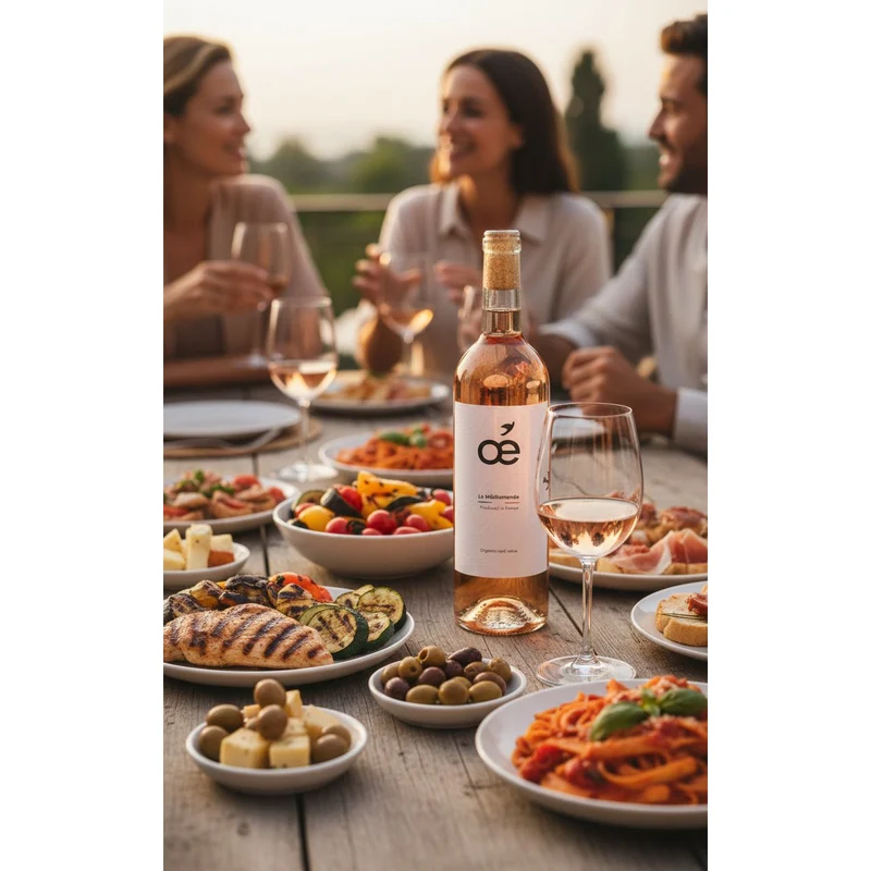 Oé Le Mediterranée rosé