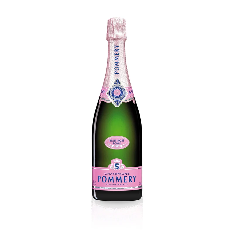 Pommery Brut Rosé Royal in Geschenkpackung