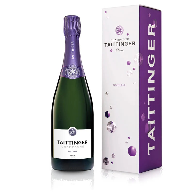 Taittinger Nocturne Blanc in Geschenkpackung