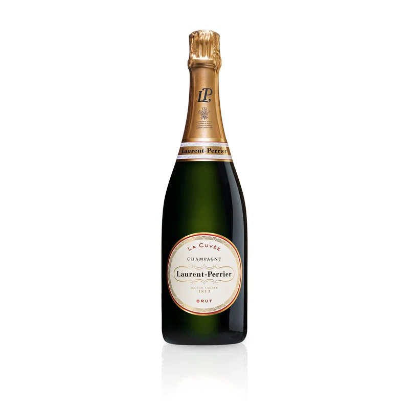 Champagne Laurent-Perrier La Cuvée Brut 0,75l im Geschenkset mit 2 Champagnergläsern