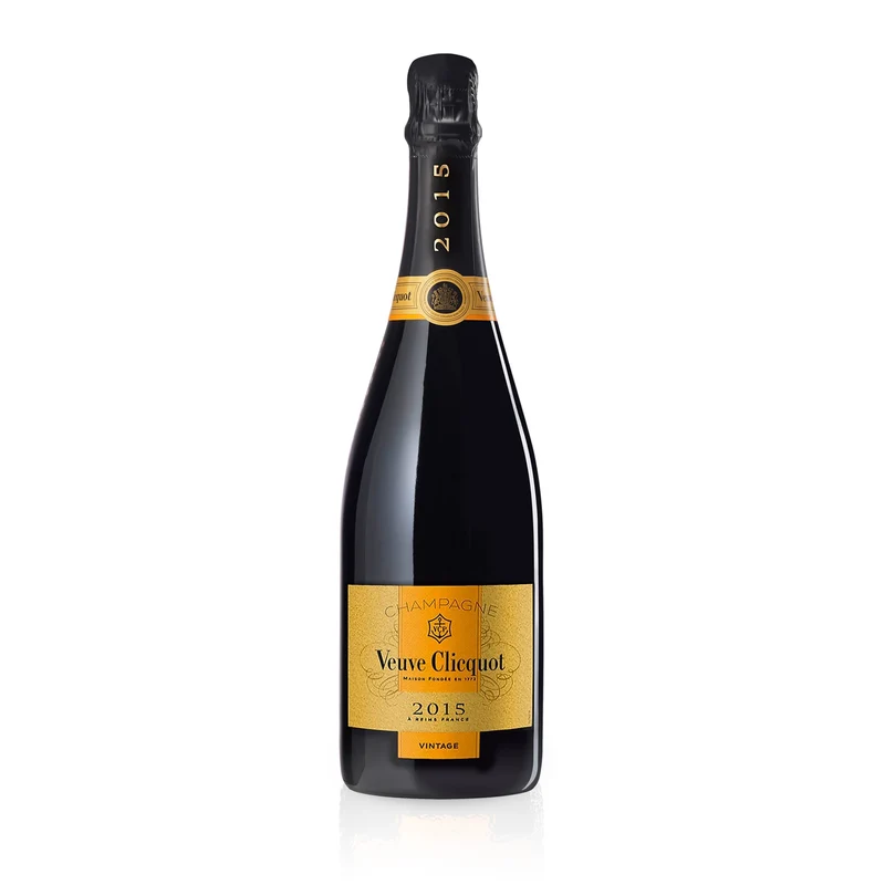 Champagne Veuve Clicquot Vintage 2015 Brut in Geschenkverpackung