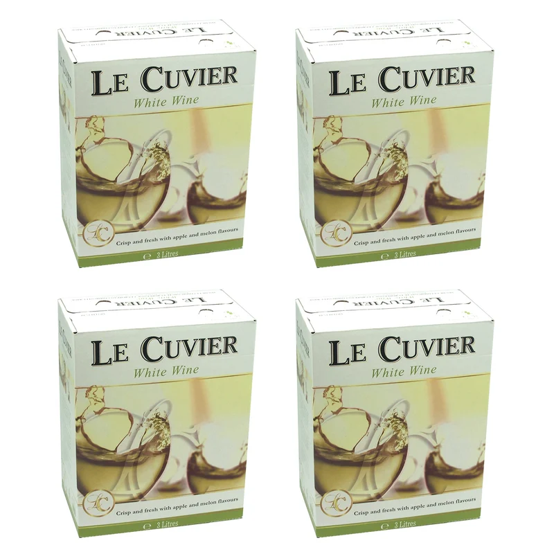 Bag-in-Box - Le Cuvier Weißwein lieblich - Vin de la Communité Européenne - Spanien/Frankreich/Italien 3 L.