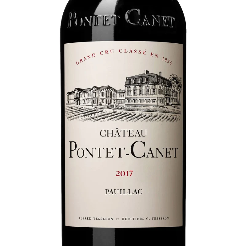 2017 Château Pontet-Canet, Pauillac Grand Cru Classé, (0,75 l) Rotwein trocken +