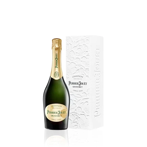 Perrier-Jouët Grand Brut 12,5% vol. 0,75L mit Geschenkbox – Champagne, Frankreich