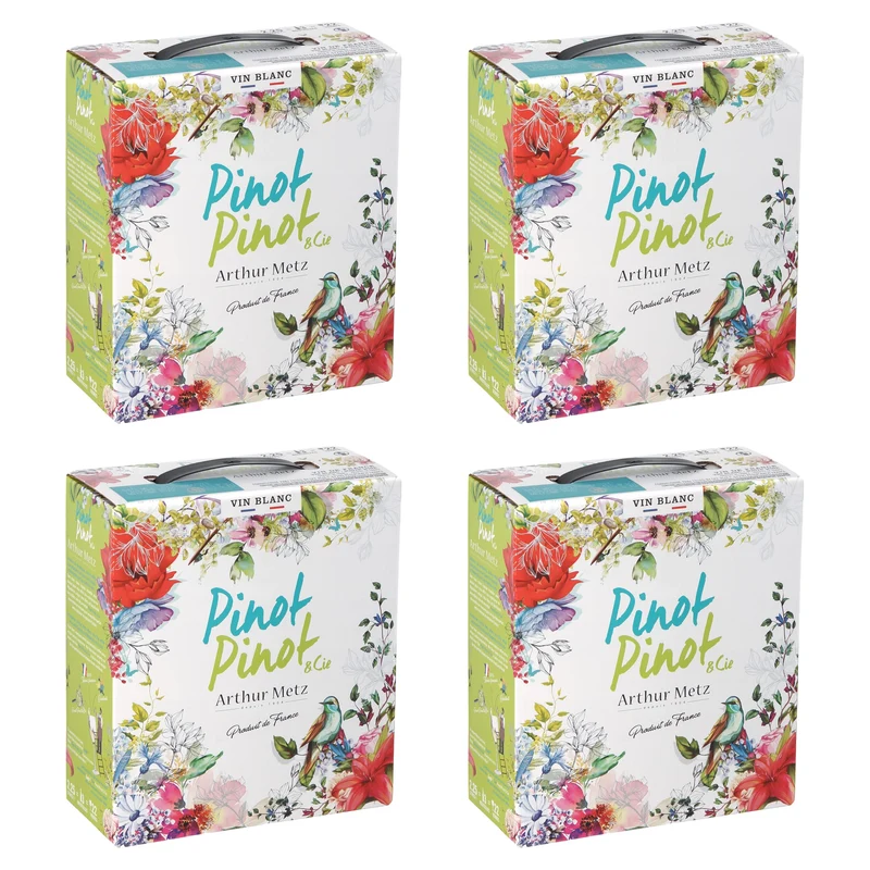 Arthur Metz Pinot Pinot & Cie Weißwein trocken Bag-in-Box 2,25 l