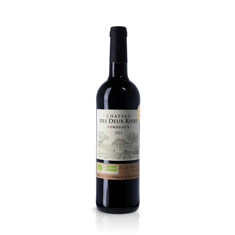 Chateau des Deux Rives Bio Vegan Medaille 2021 0,75 L 12,5 % vol.